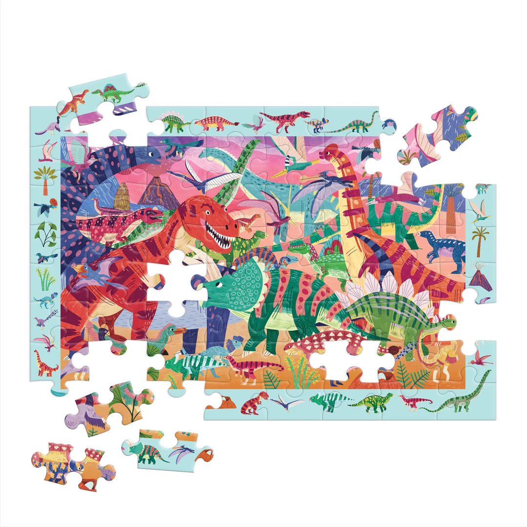 Mud Puppy | Search & Find Puzzle 64pc - Mighty Dinosaur