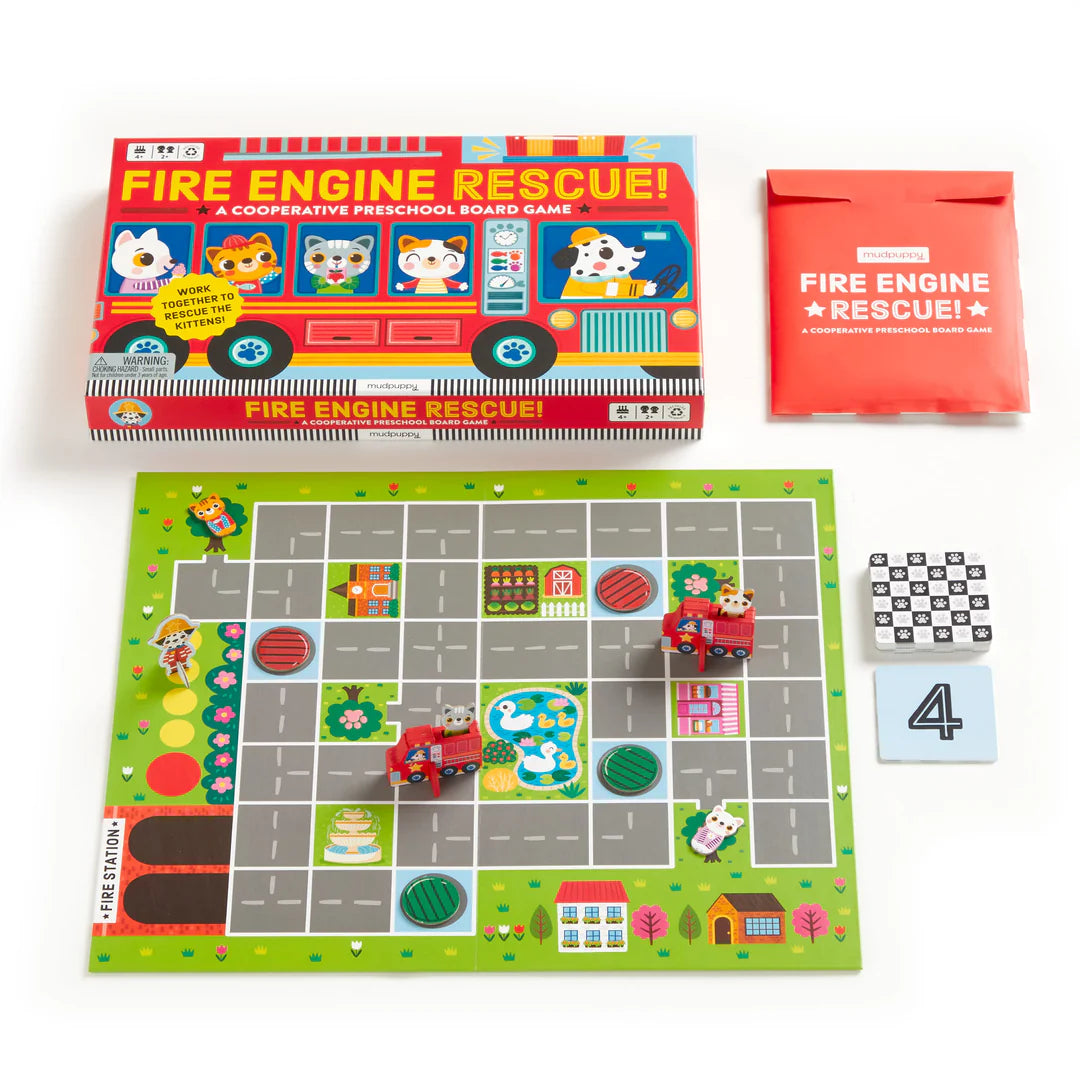 Mud Puppy | Fire Engine Rescue! Cooperative Game