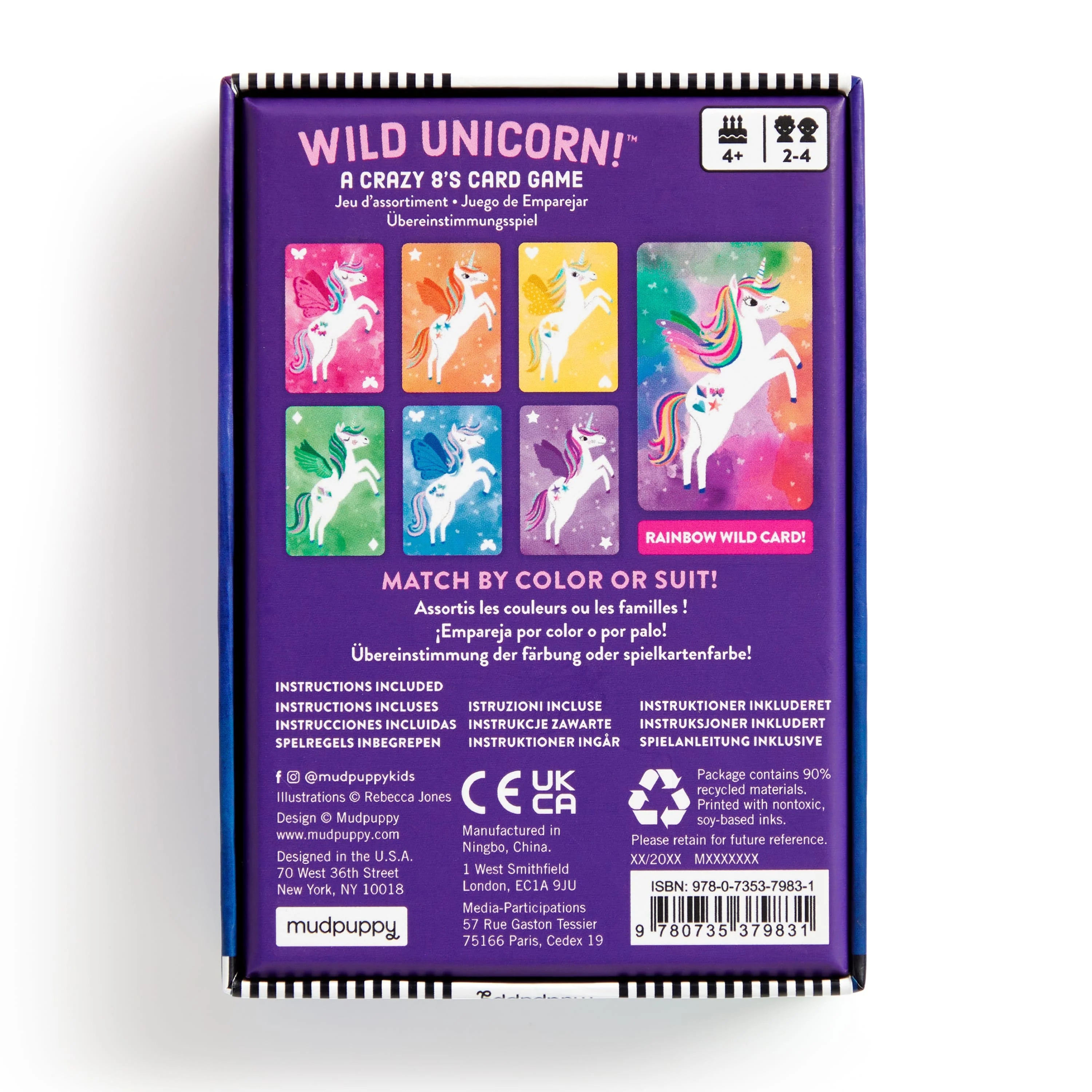 Mud Puppy | Playing Cards - Wild Unicorn!