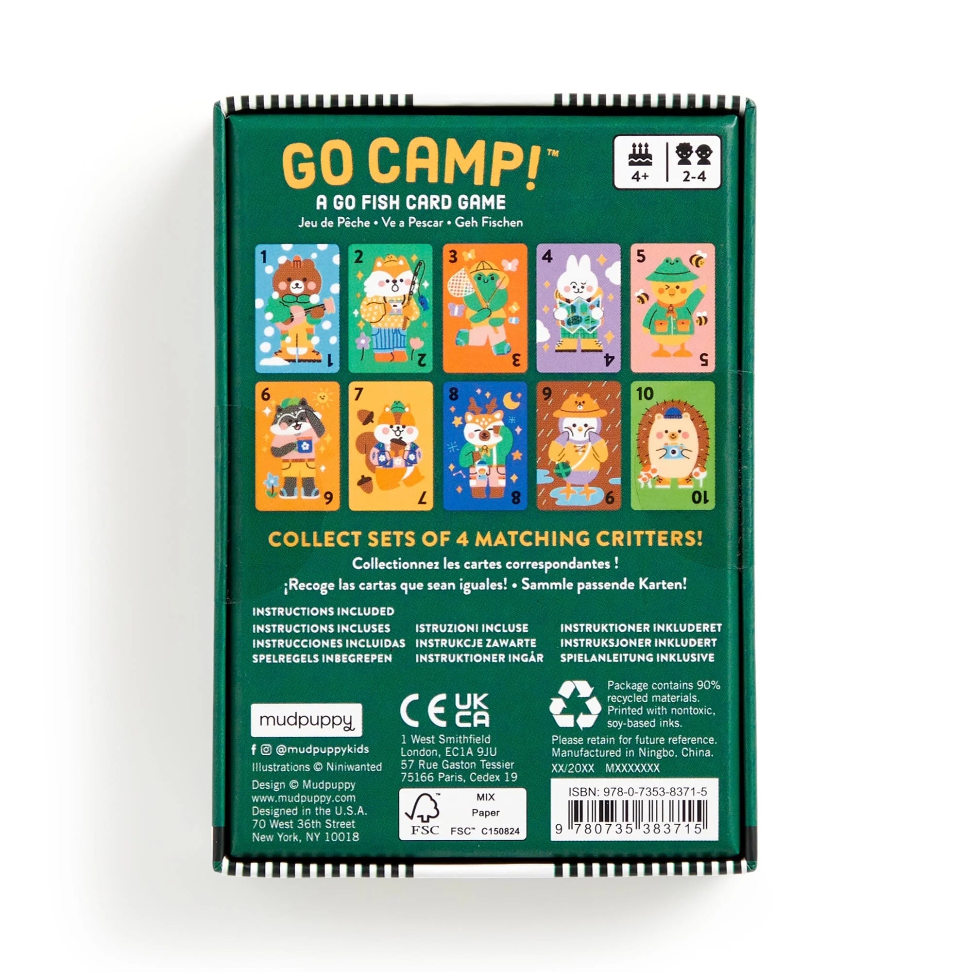 Mud Puppy | Go Camp! Card Game