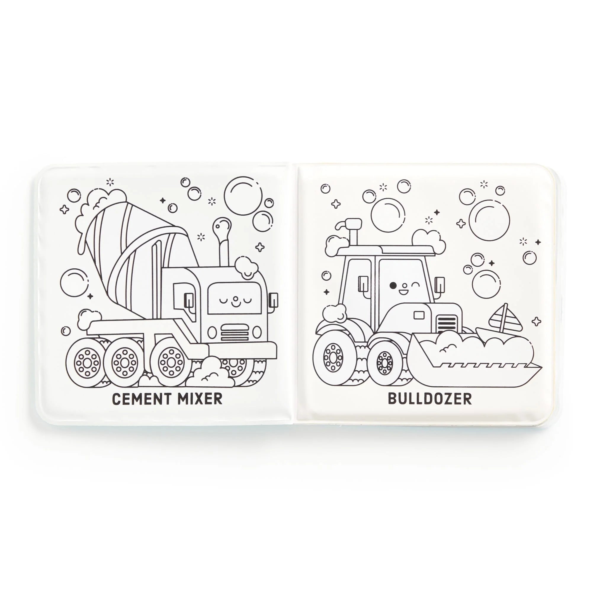 Mud Puppy | Magic Colour Bath Book - I Dig Bubbles!