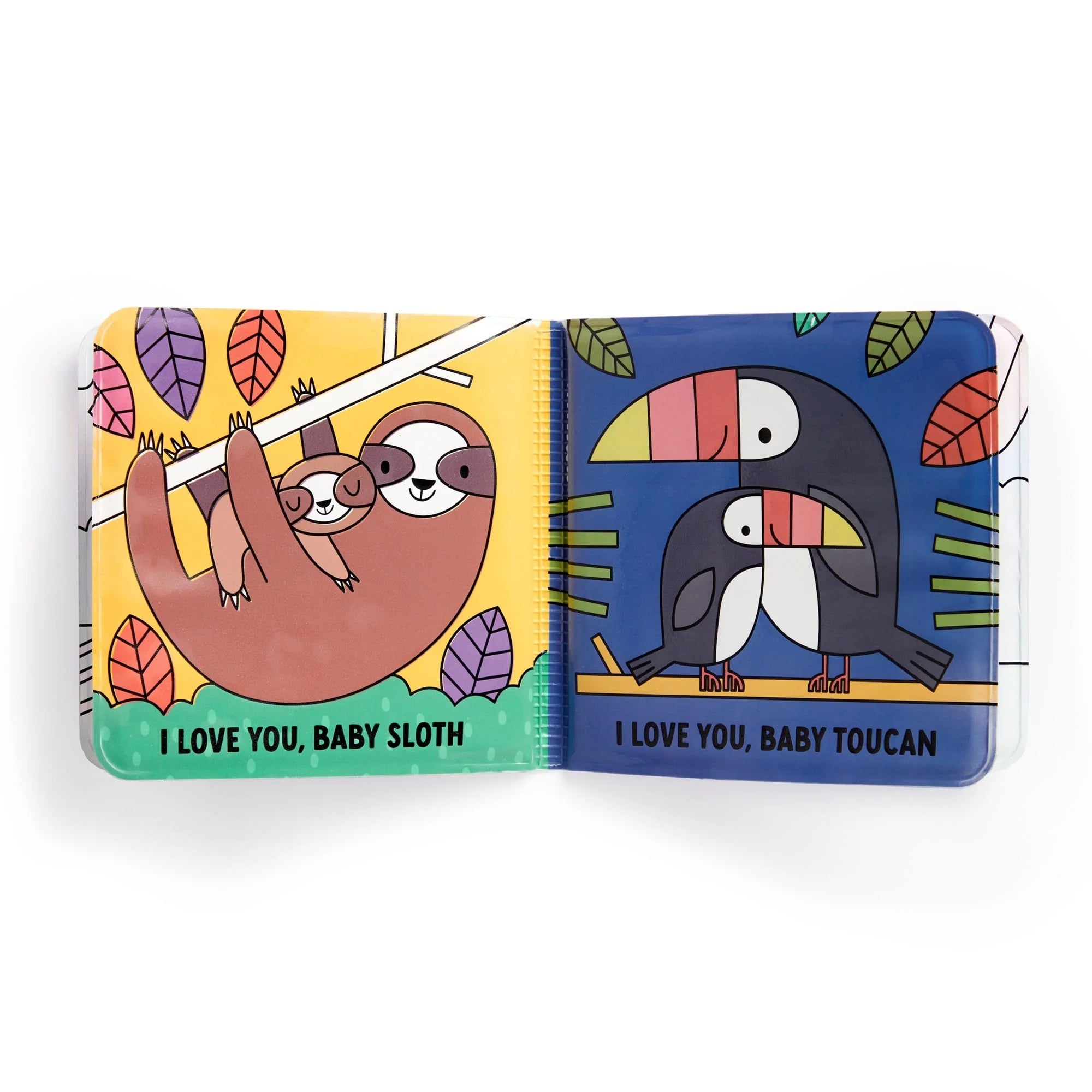Mud Puppy | Magic Colour Bath Book - I Love You, Baby