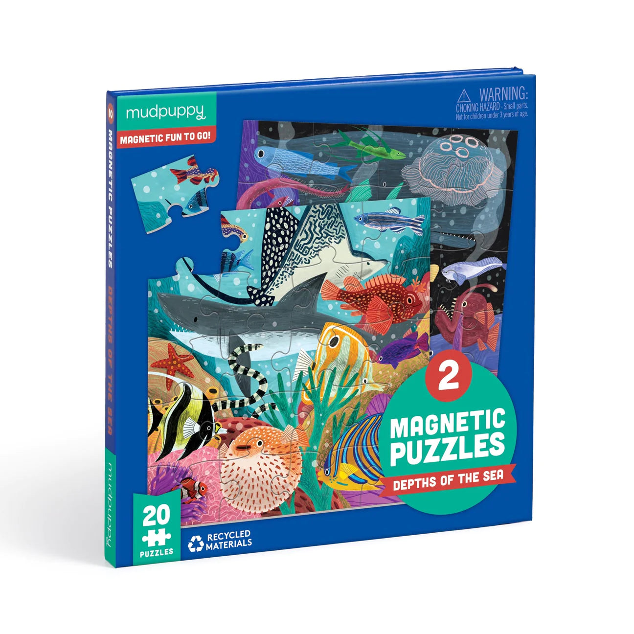 Mud Puppy | Magnetic Puzzle | 2-in-1 - Depths of the Seas