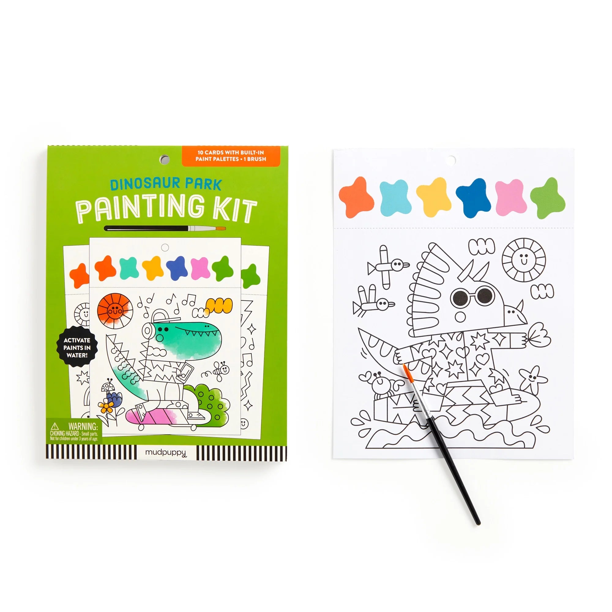 Mud Puppy | Painting Kit - Dinosaur Park