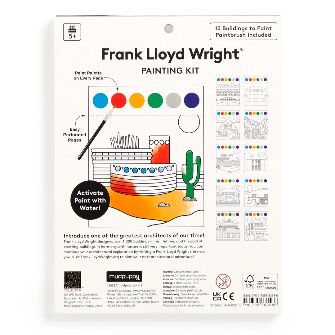 Mud Puppy | Painting Kit - Frank Lloyd Wright
