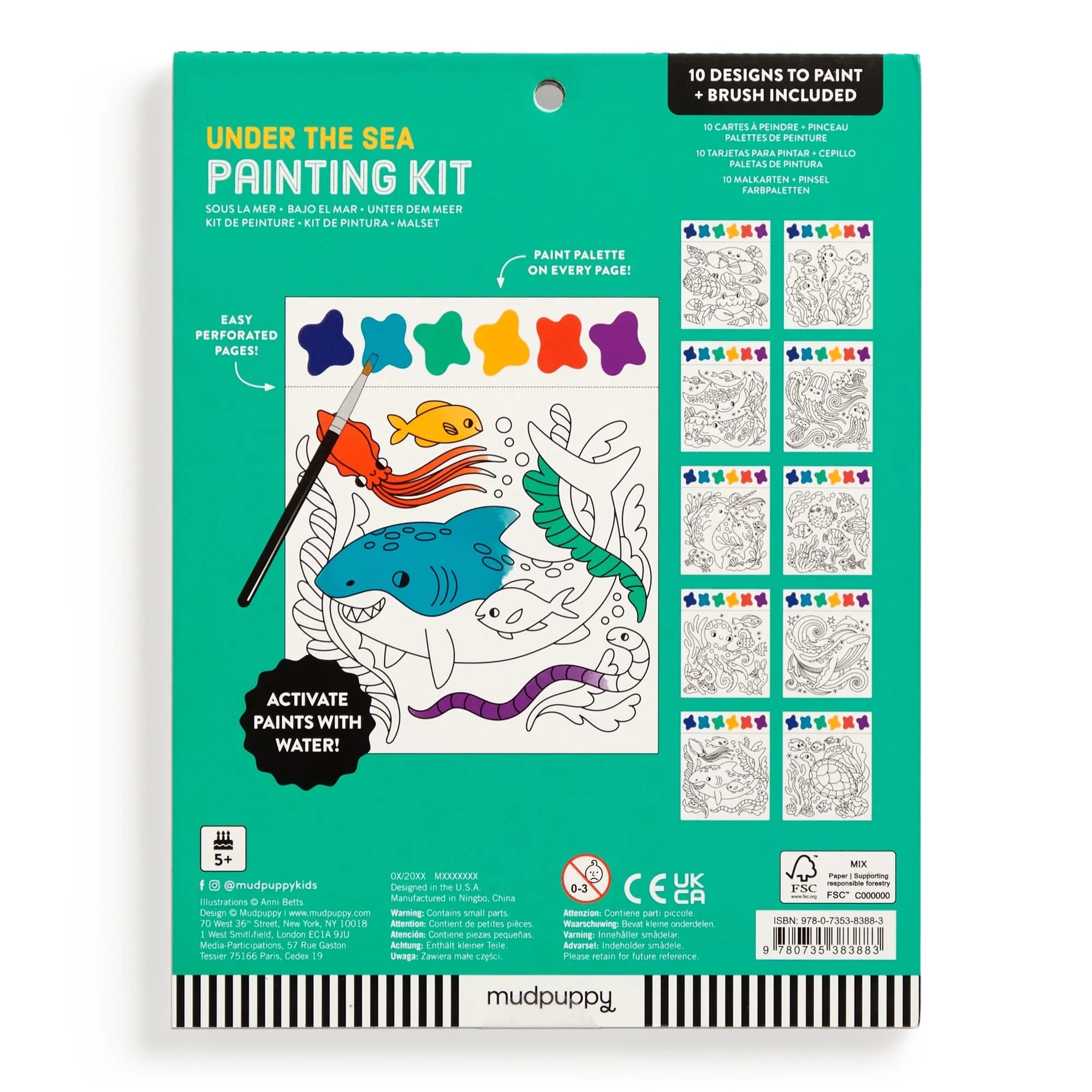 Mud Puppy | Painting Kit - Under the Sea