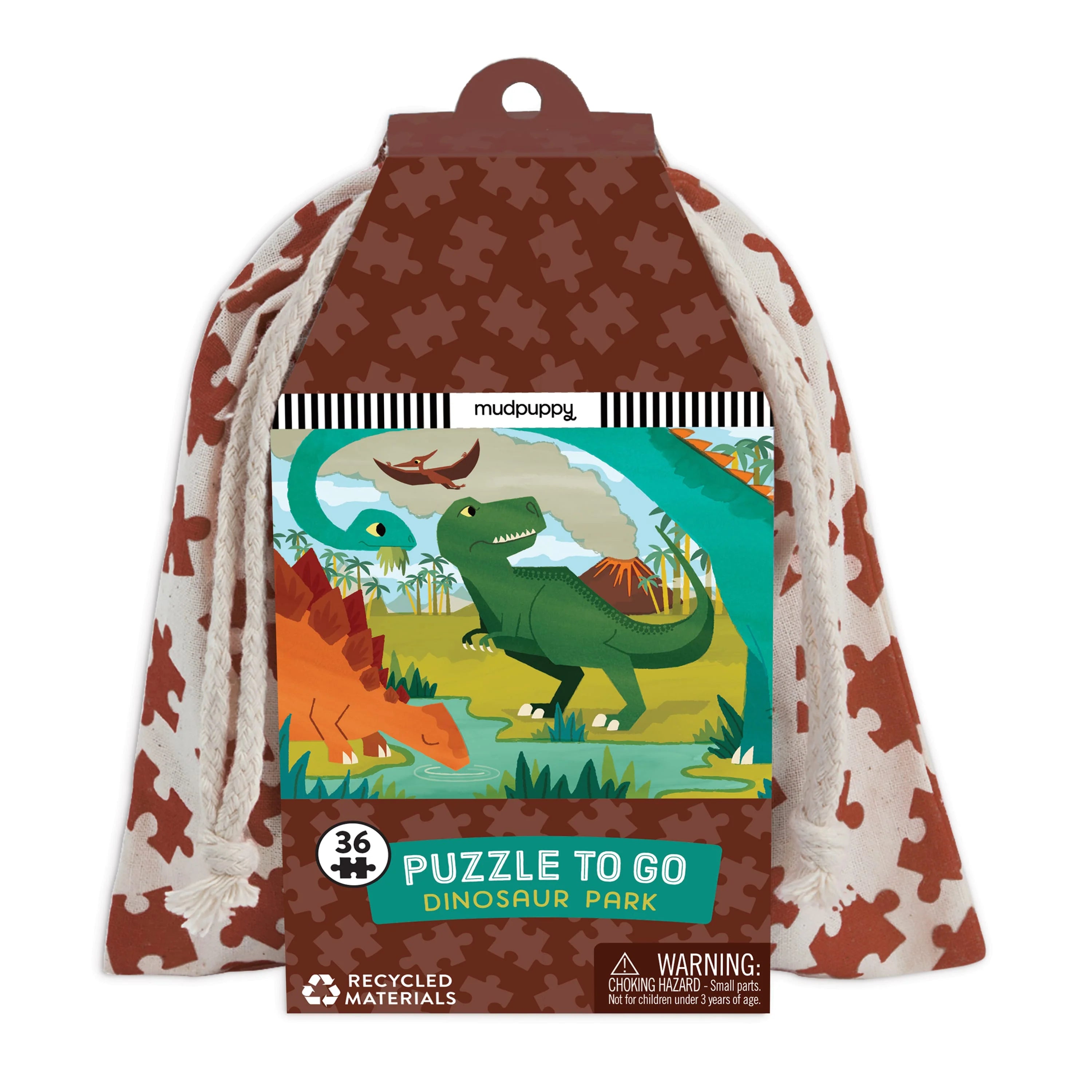 Mud Puppy | 36pc Puzzle to Go - Dinosaur Park