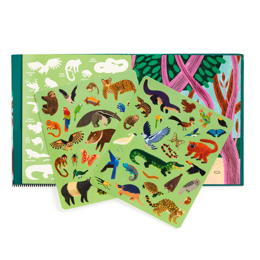 Mud Puppy | Sticker Play Reusable Activity Set - Rainforest