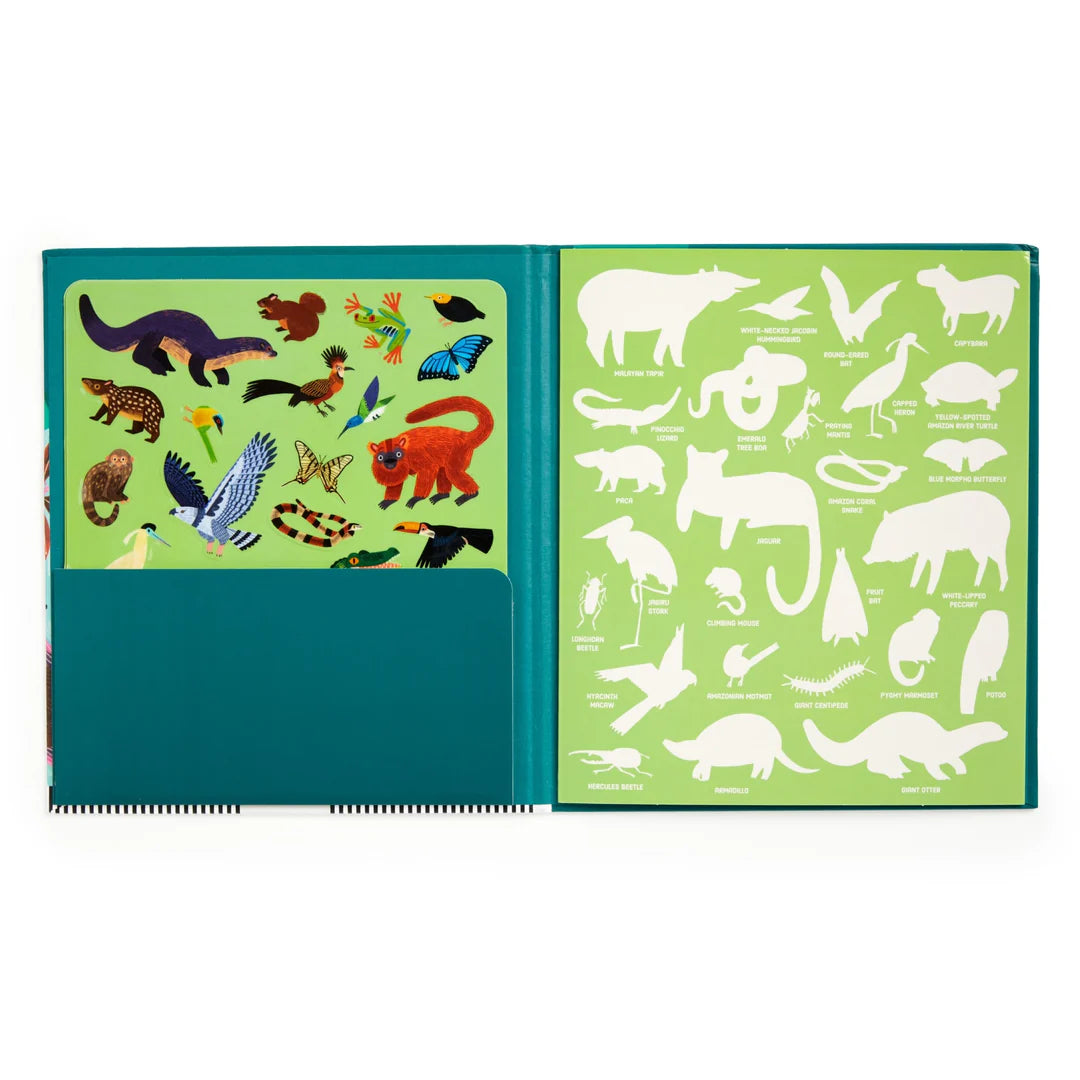 Mud Puppy | Sticker Play Reusable Activity Set - Rainforest