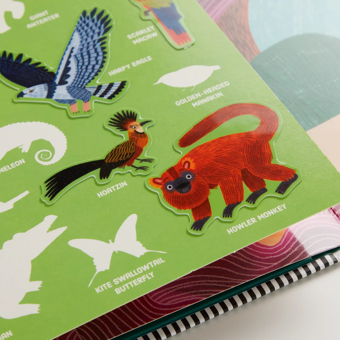 Mud Puppy | Sticker Play Reusable Activity Set - Rainforest