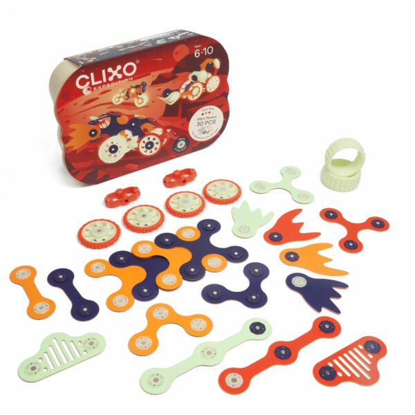 Clixo | Mars Rovers Glow Pack - 30pc