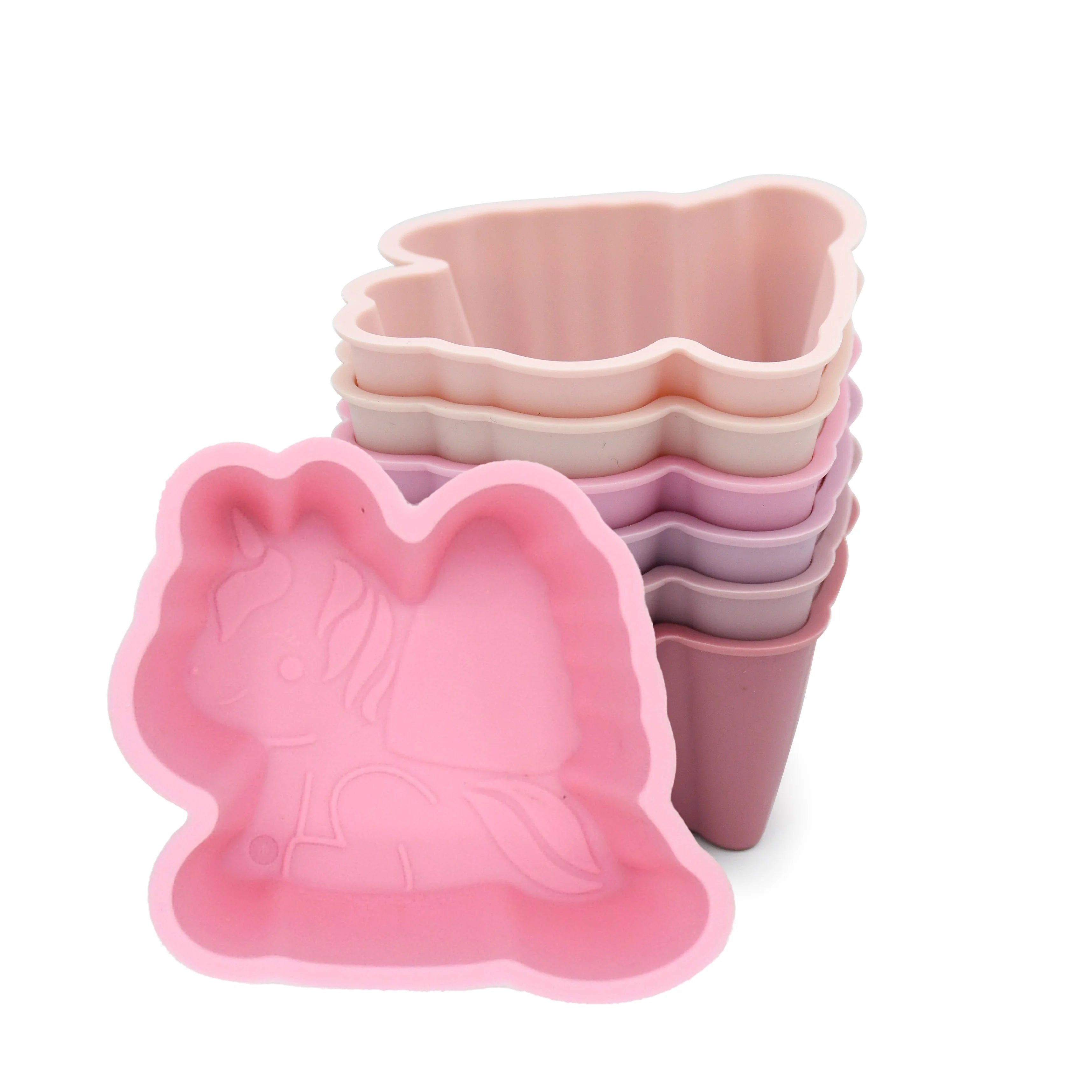 Melii | Silicone Food Cups 6pc - Unicorn