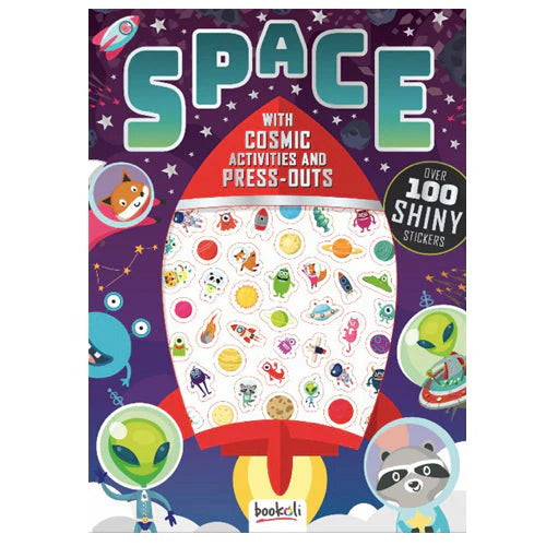 Hinkler | Puffy Stickers Space