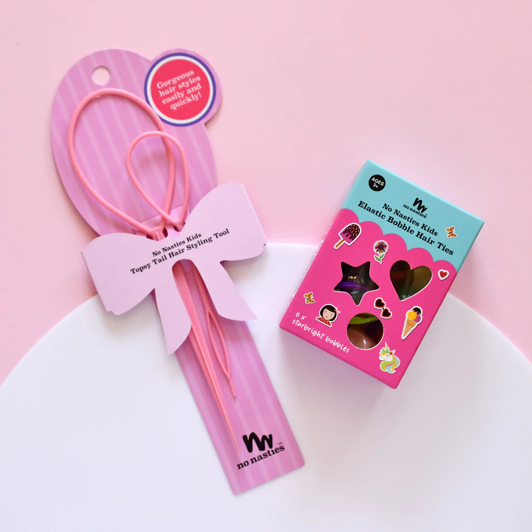 No Nasties | Topsy Tail Hair Styling Tool 2pk