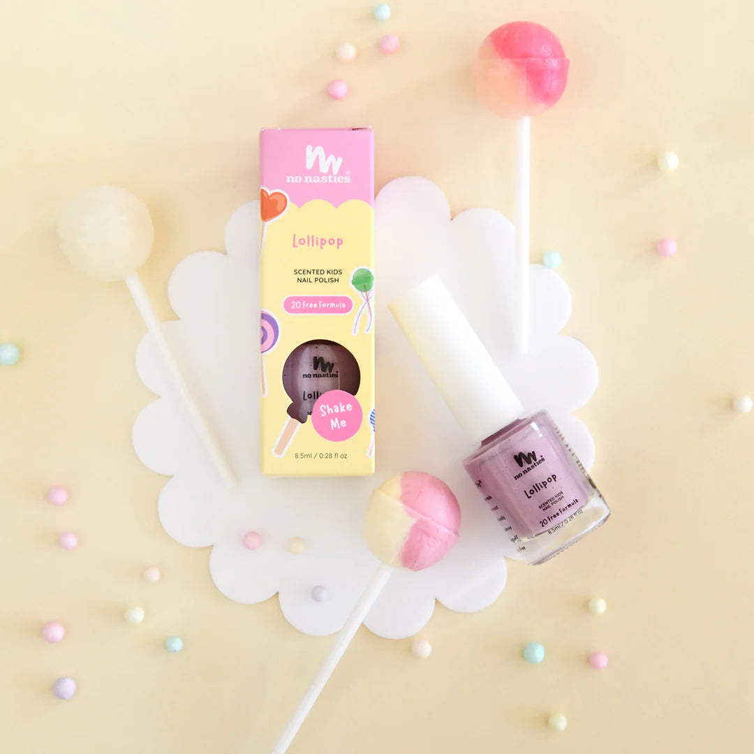 No Nasties | Scented Nail Polish - Candy Ice Pink