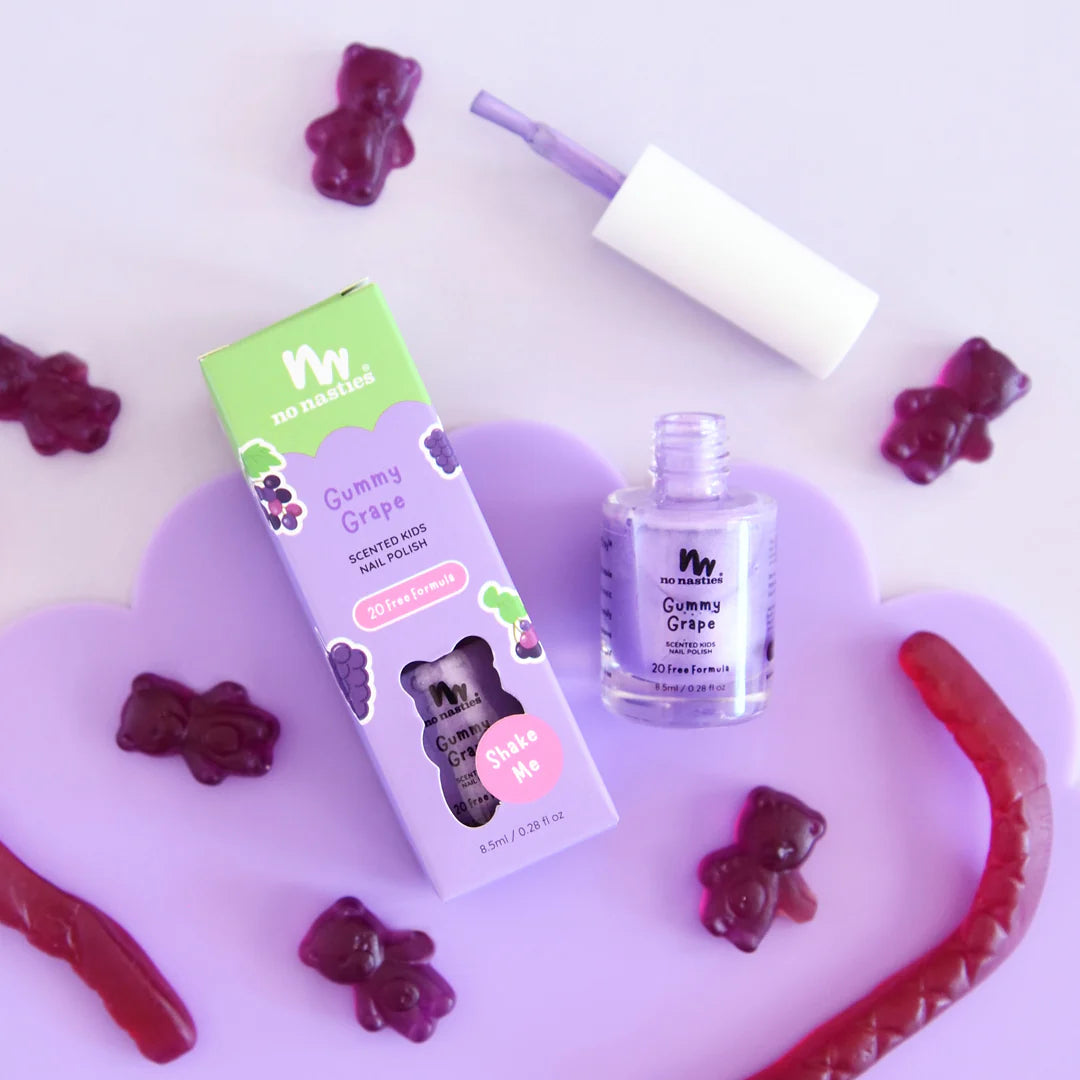 No Nasties | Scented Nail Polish - Gummy Grape