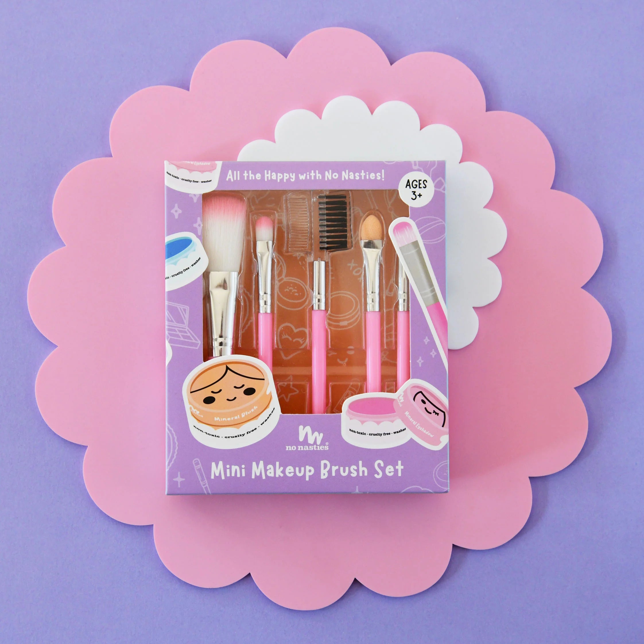 No Nasties | Mini Make Up Brush Set