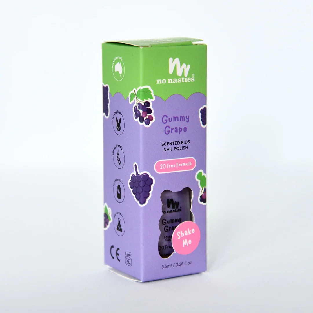 No Nasties | Scented Nail Polish - Gummy Grape