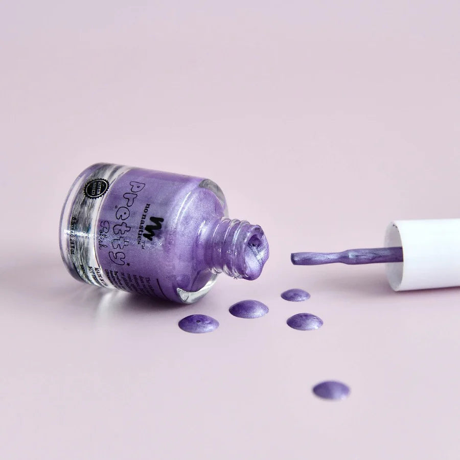 No Nasties | Scratch Off Nail Polish - Poppy Purple
