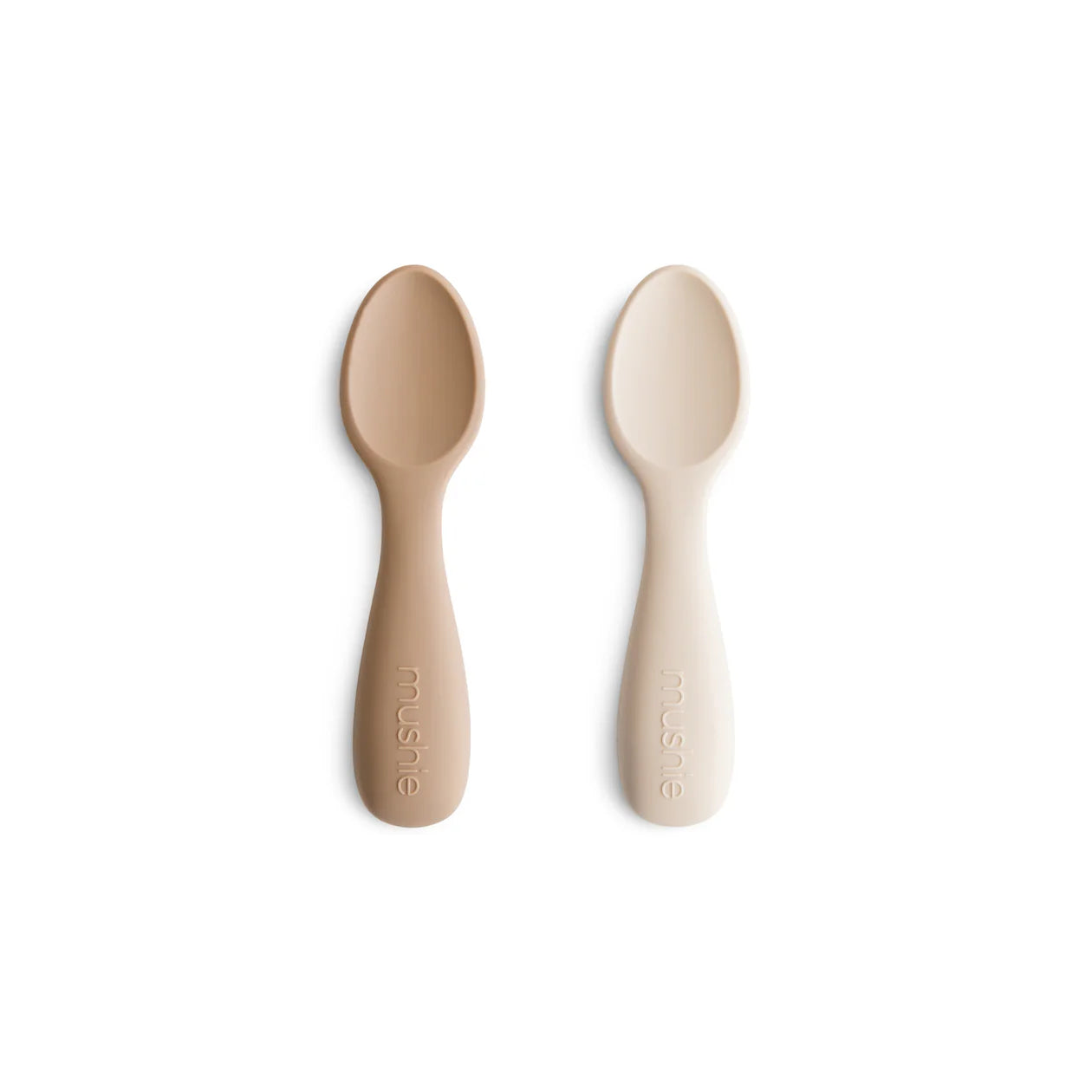 Mushie | Silicone Toddler Starter Spoon - 2pk