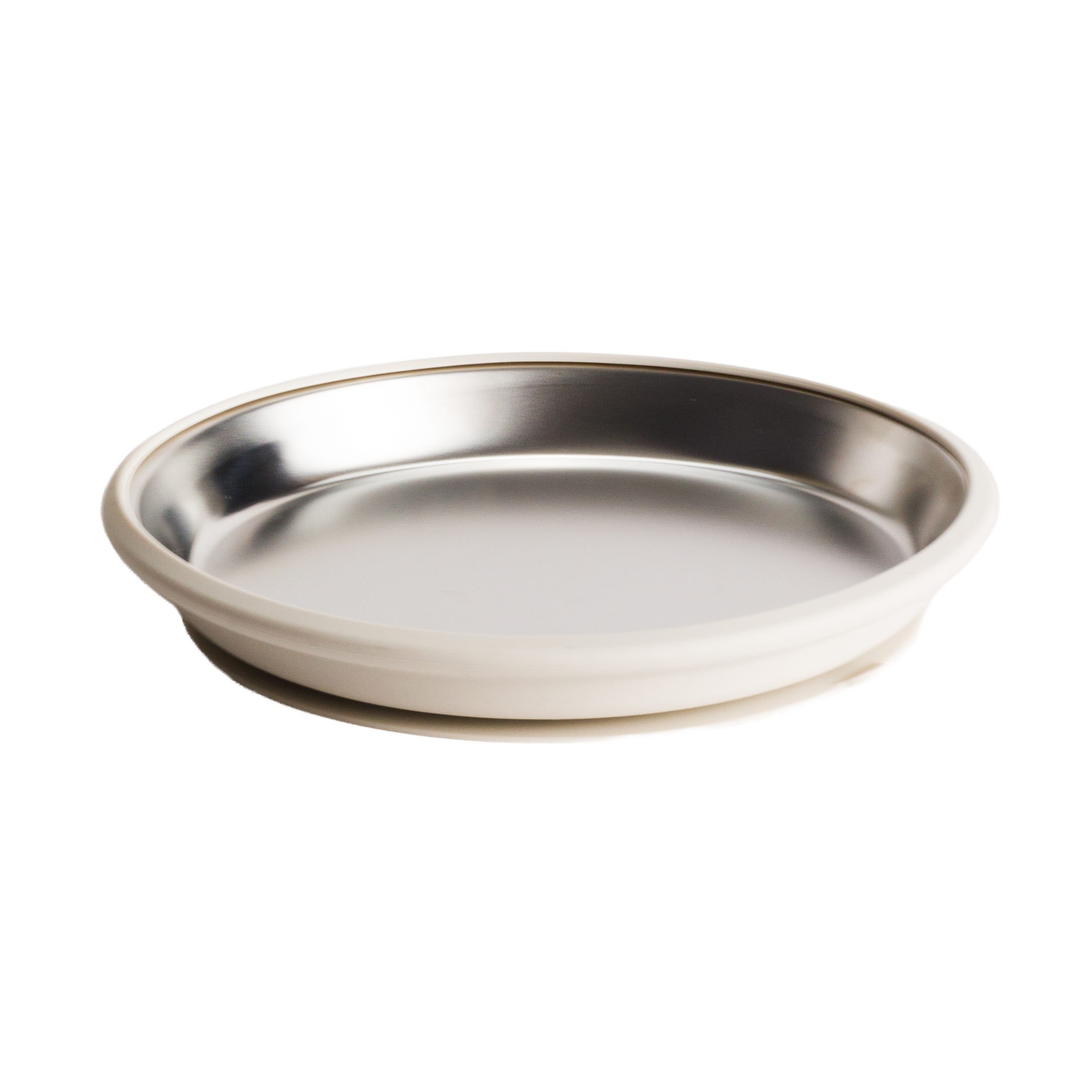 Nestling | Stainless Steel Suction Flat Plate (20cm)