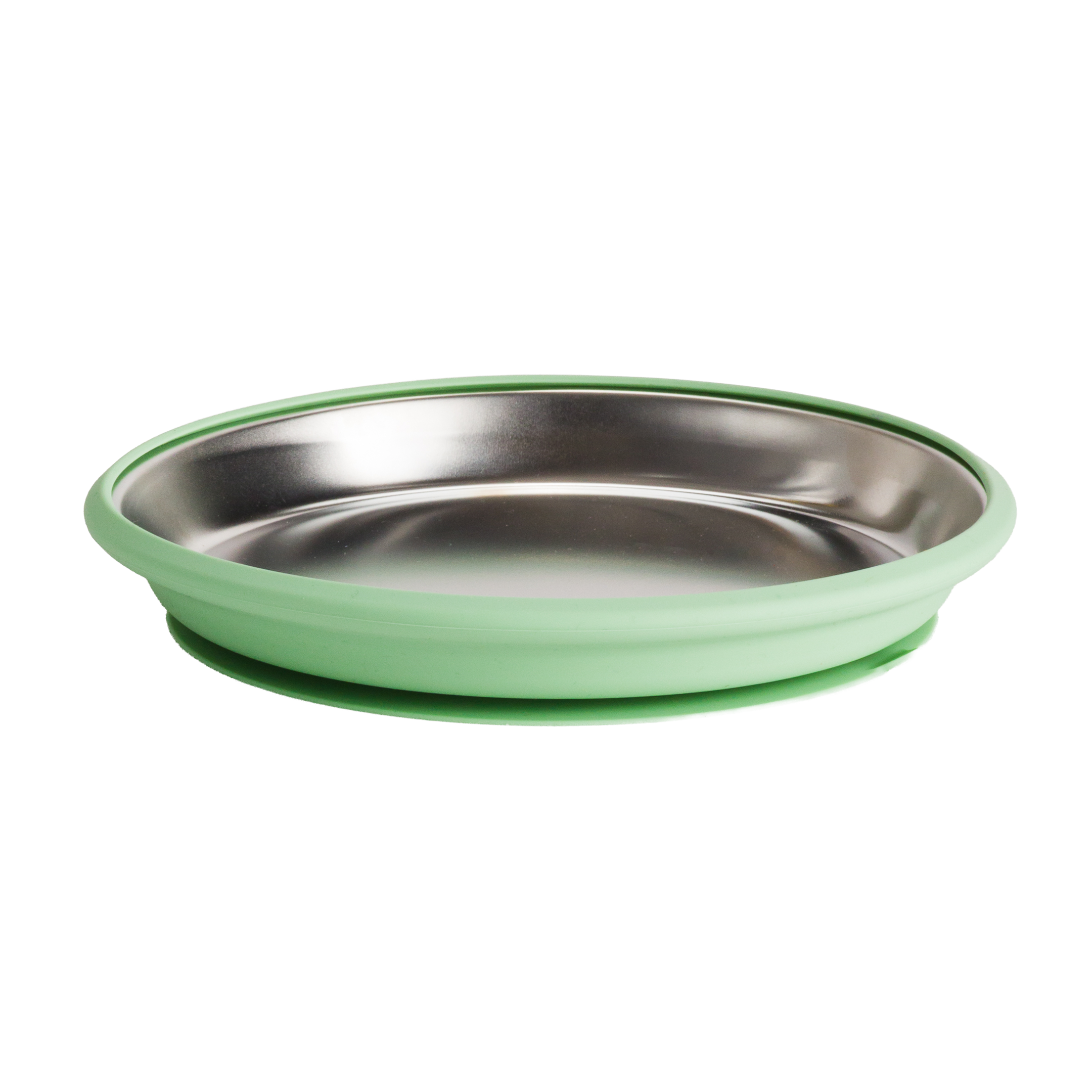 Nestling | Stainless Steel Suction Flat Plate (20cm)