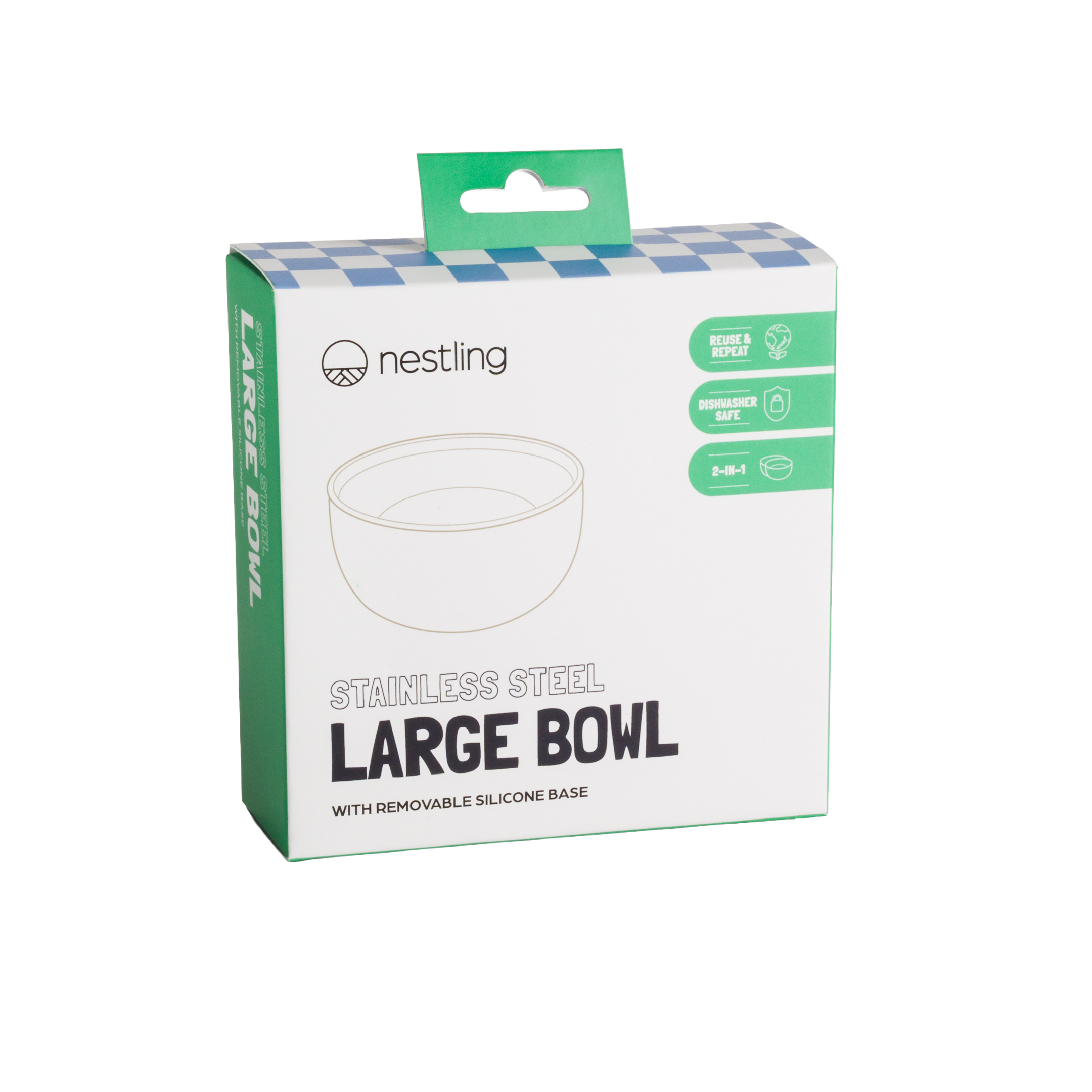 Nestling | Stainless Steel Large Bowl