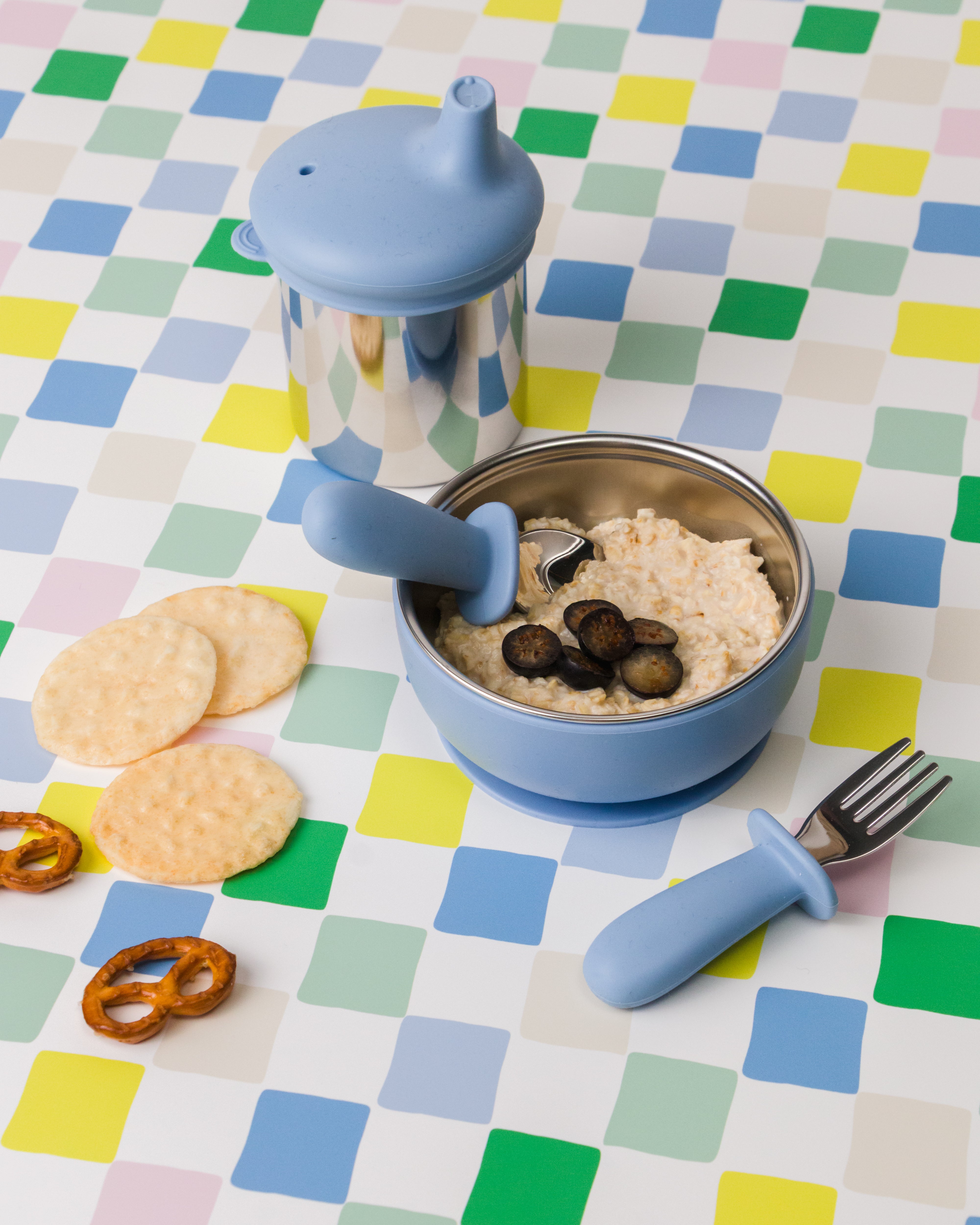 Nestling | Stainless Steel Suction Bowl