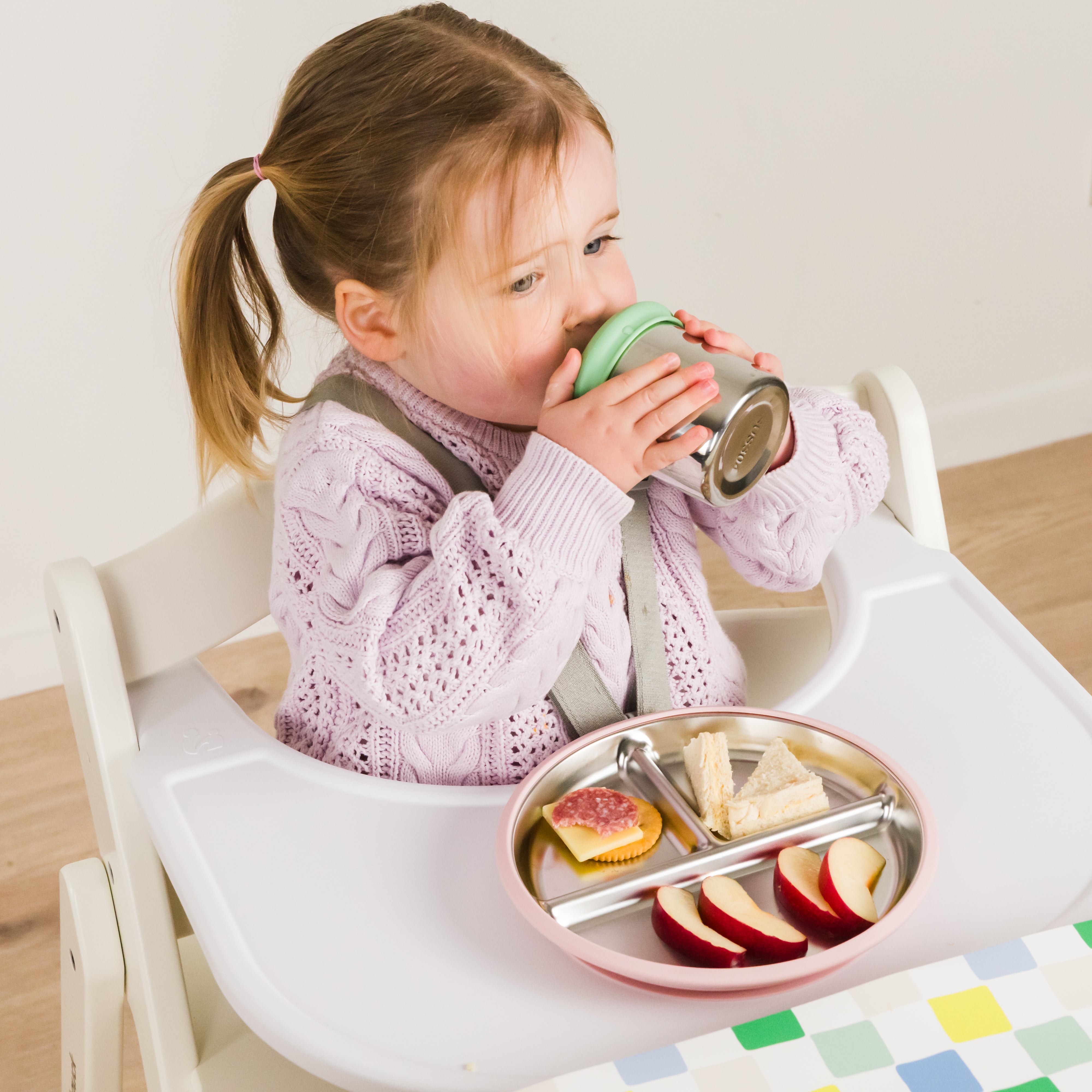 Nestling | Stainless Steel 3-in-1 Sippy Cup