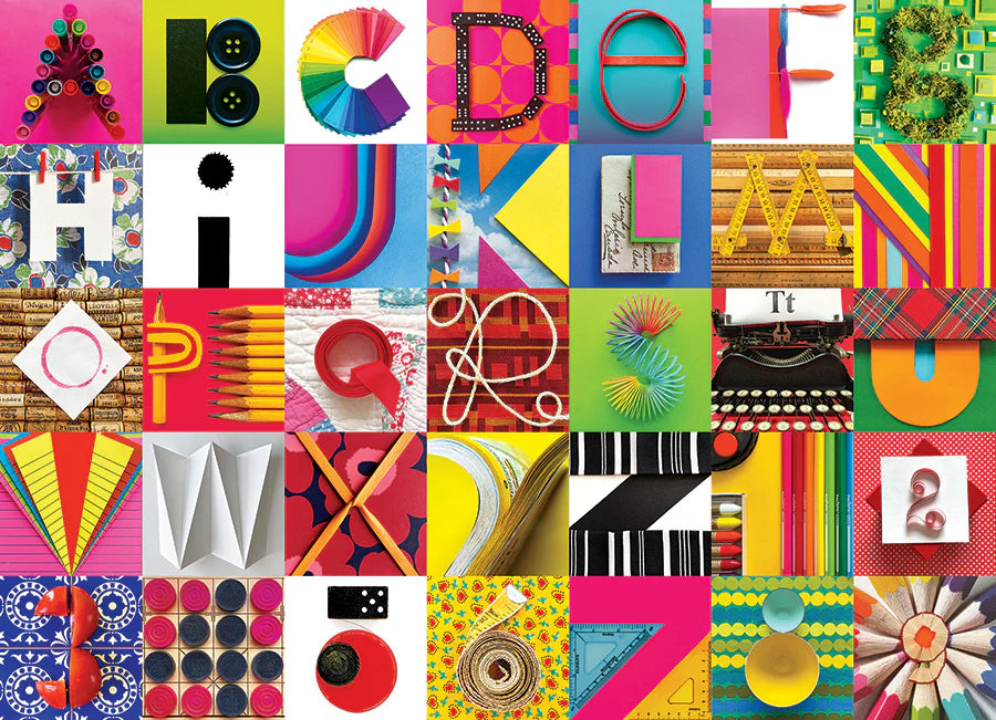 Cobble Hill | Found Alphabet - 1000pc
