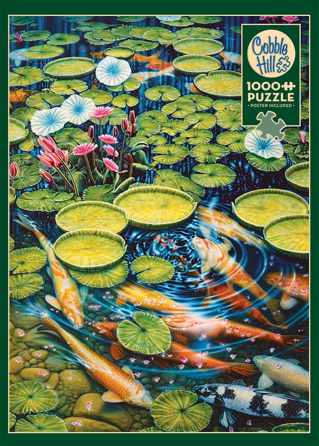 Cobble Hill | Koi Pond Puzzle - 1000pc