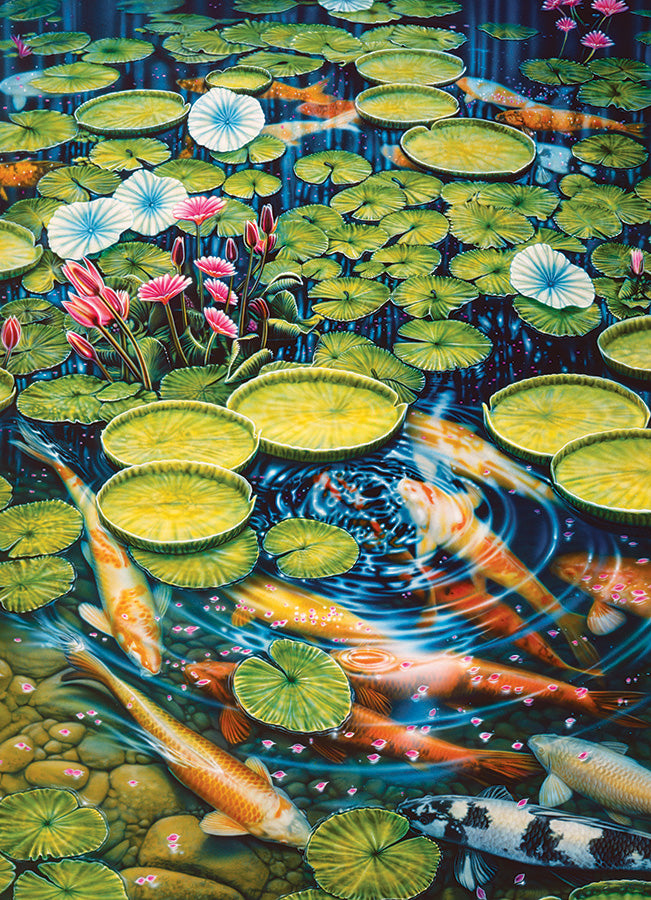 Cobble Hill | Koi Pond Puzzle - 1000pc