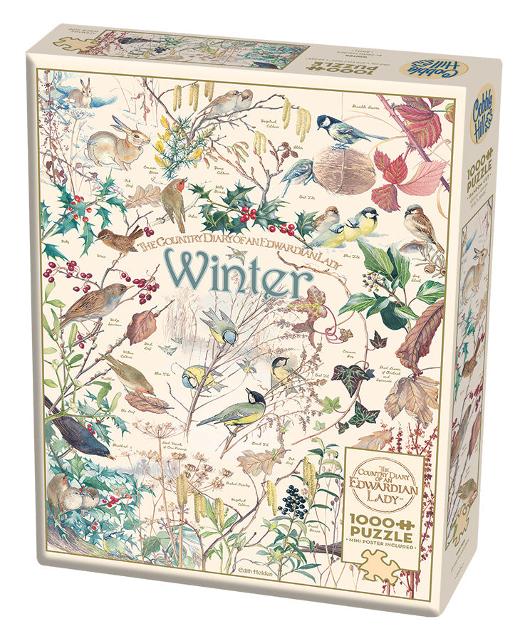 Cobble Hill | Country Diary - Winter 1000pc
