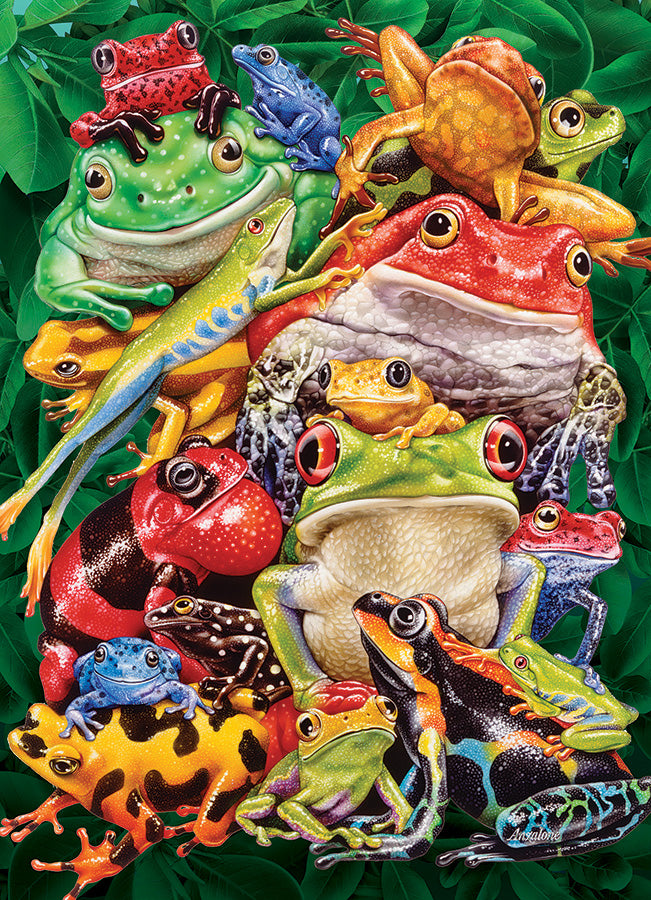 Cobble Hill | Frog Business Puzzle - 1000pc