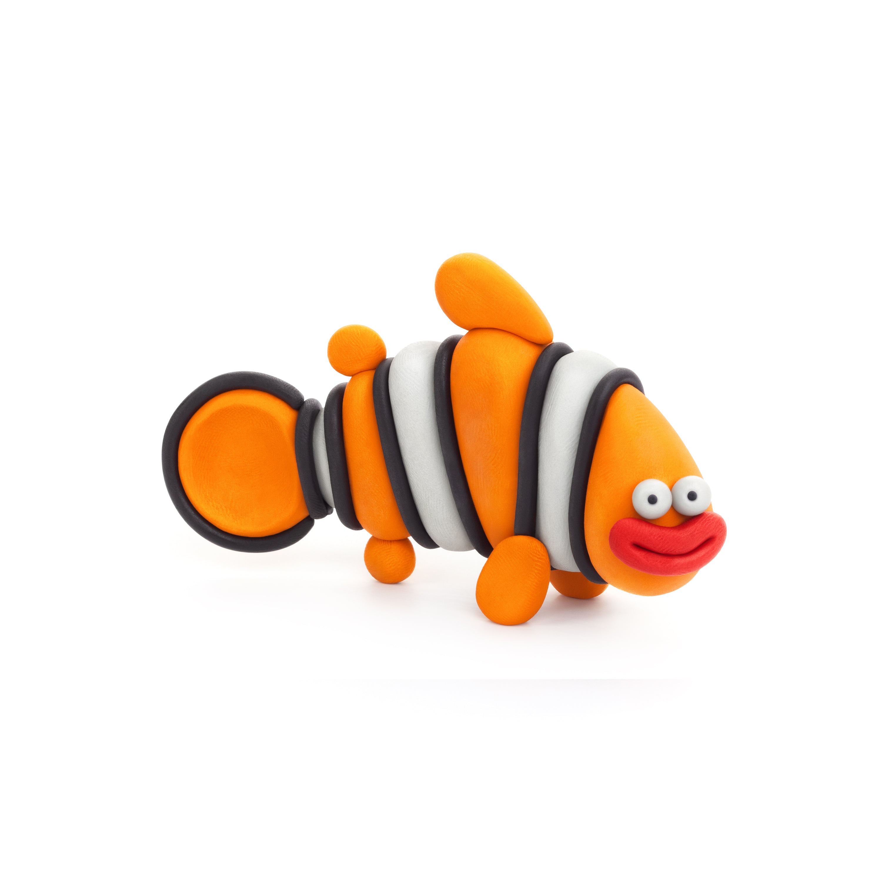 Hey Clay | Ocean - Clownfish, Discus Fish & Eel