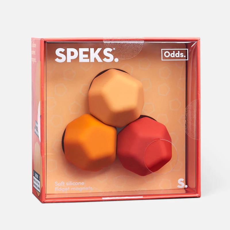 Speks | Odds - Fidget Magnets - 3pc (Orange)