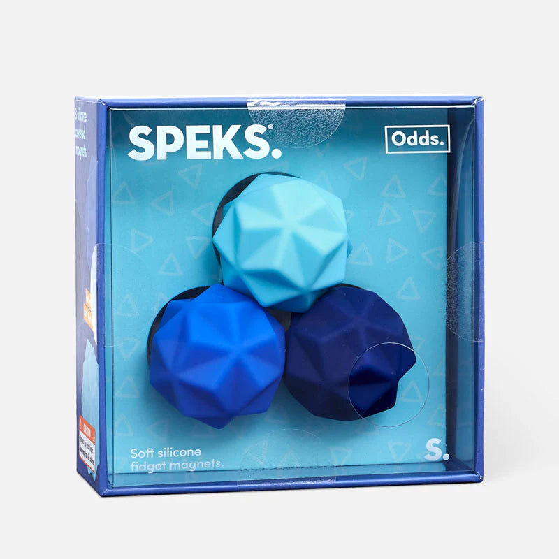 Speks | Odds - Fidget Magnets - 3pc (Blue)