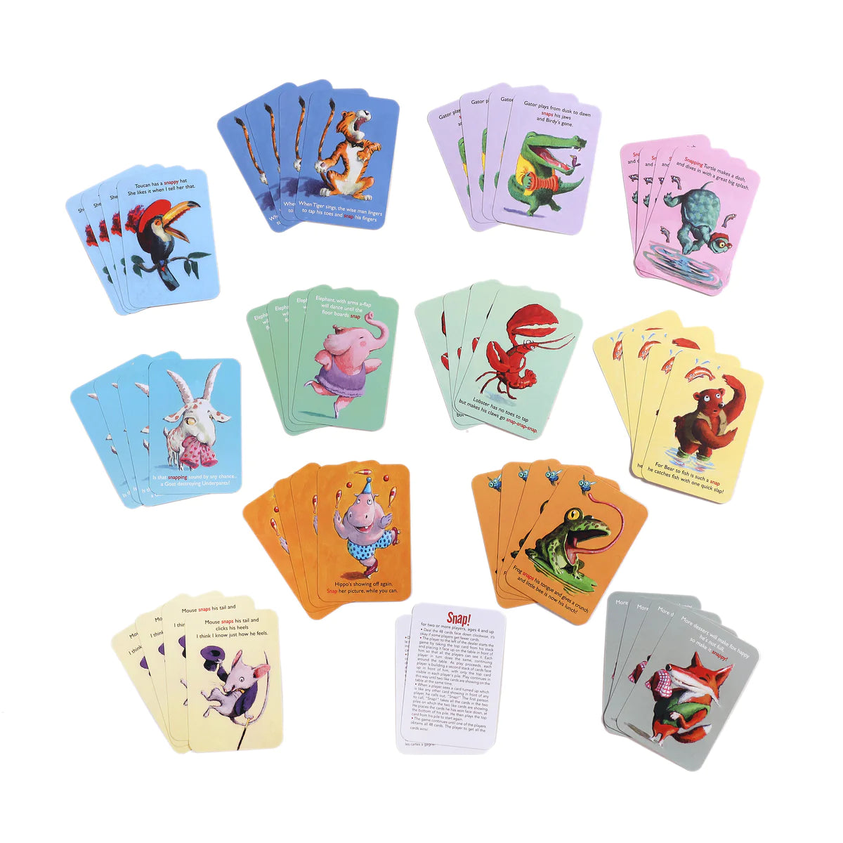 eeBoo | Playing Cards - Snap