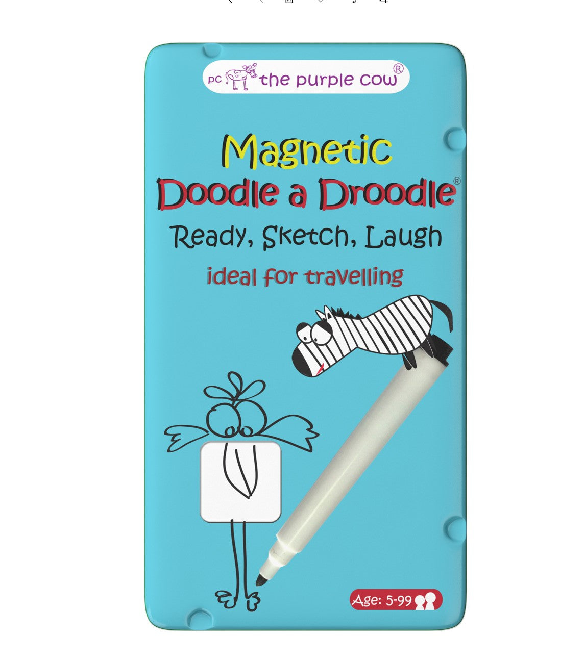 Purple Cow | Magnetic Travel Game - Doodle a Droodle