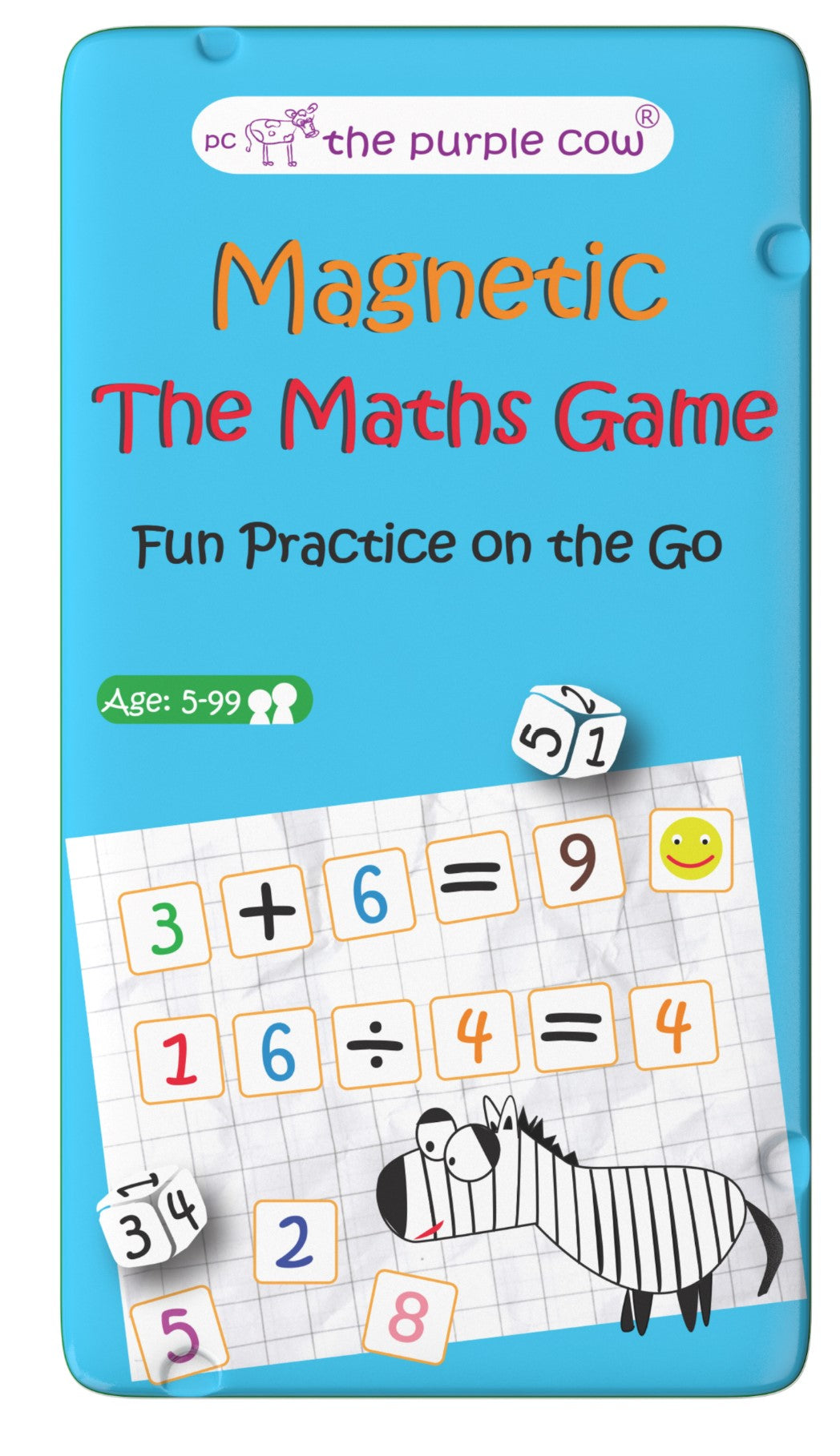 Purple Cow | Magnetic Travel Game - The Maths Game