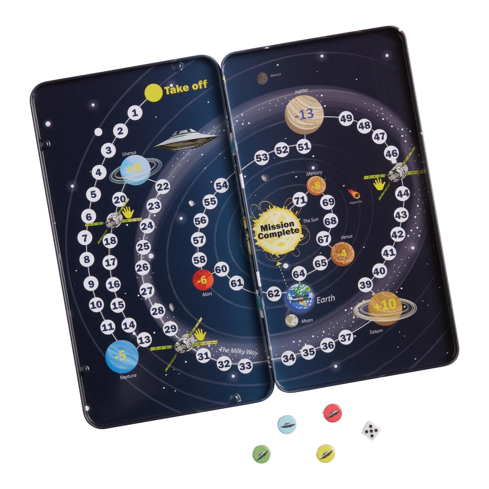 Purple Cow | Magnetic Travel Game - Space Mission