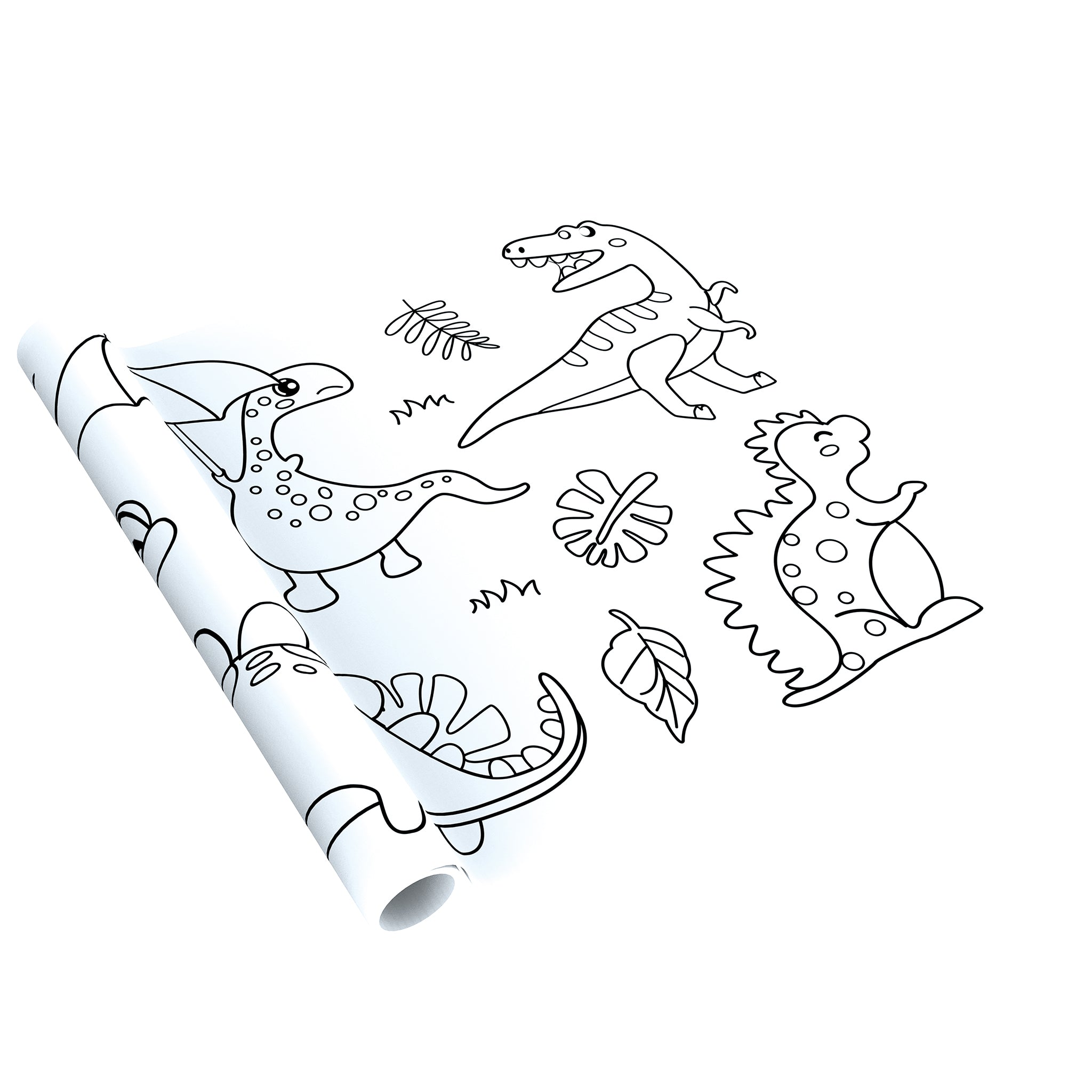 mierEdu | Giant Colouring Scroll - Dino