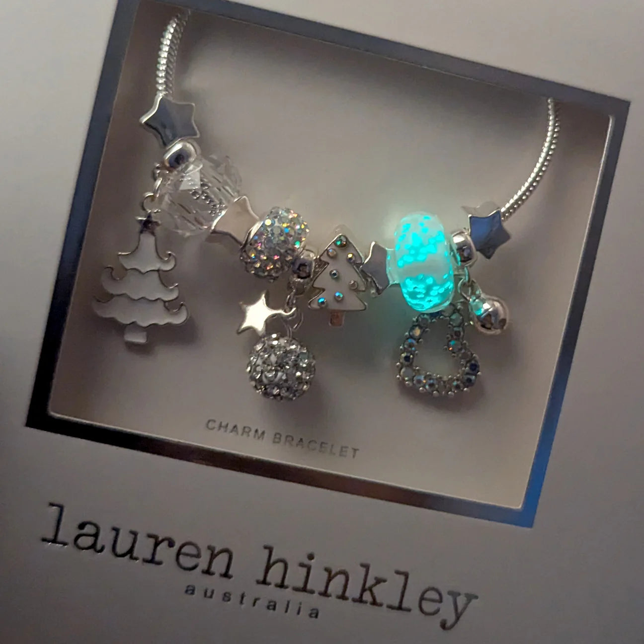 Lauren Hinkley | Enchanted Christmas Charm Bracelet