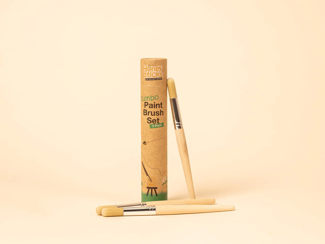 Honeysticks | Jumbo Paint Brush Set - 3pk