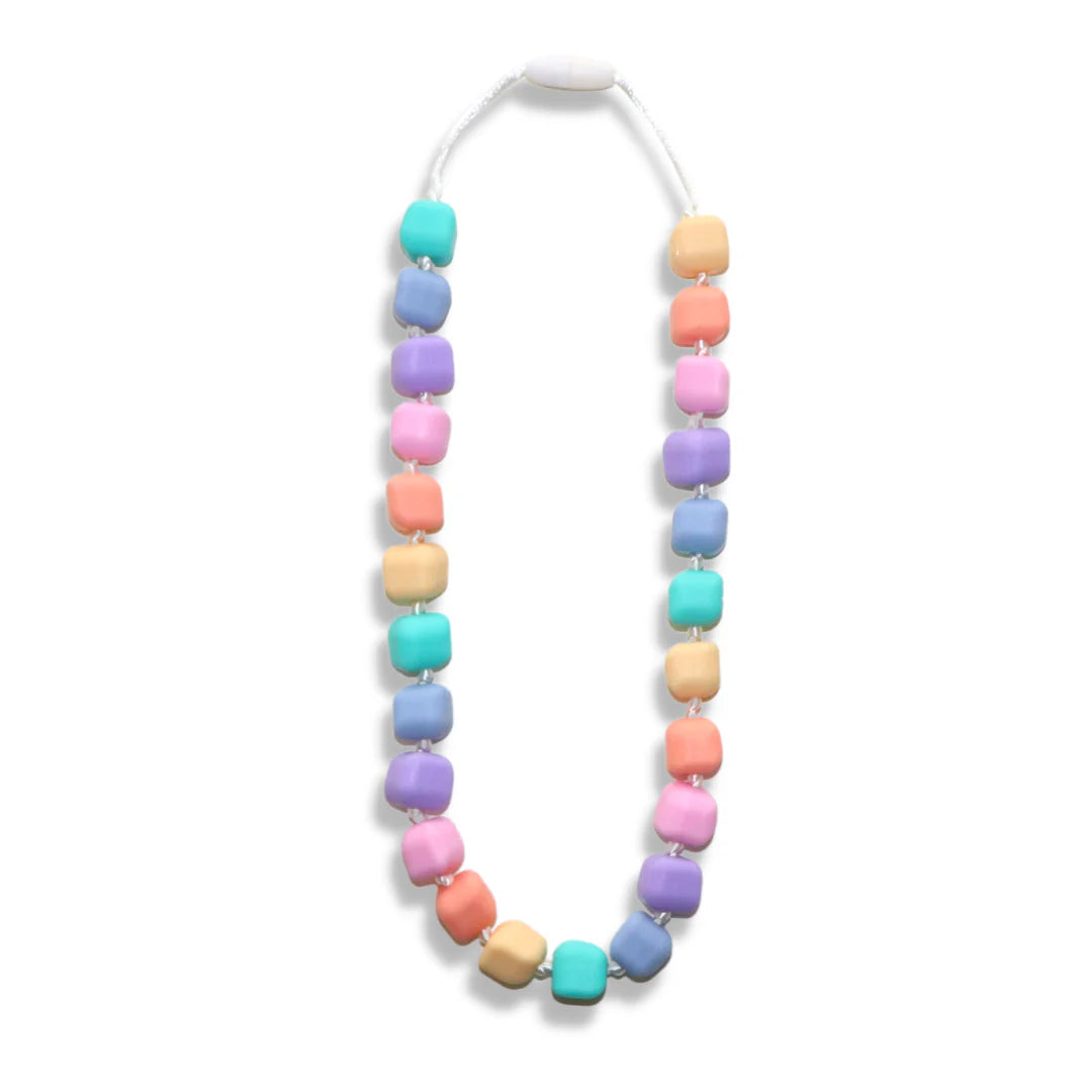 Jellystone | Princess & The Pea Sensory Chew Necklace - Pastel