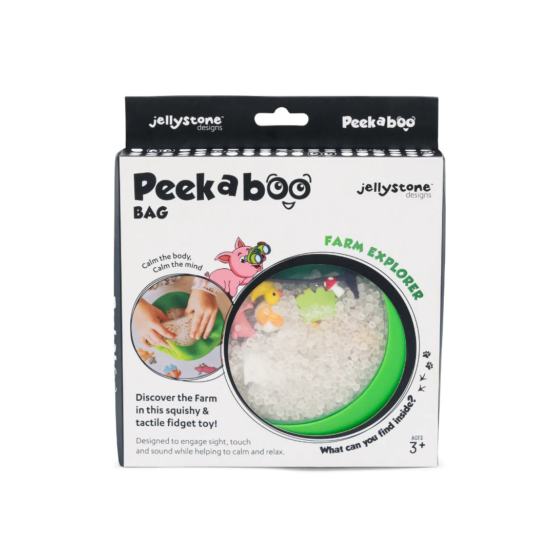 Jellystone | Peekaboo Sensory Bag - Farm