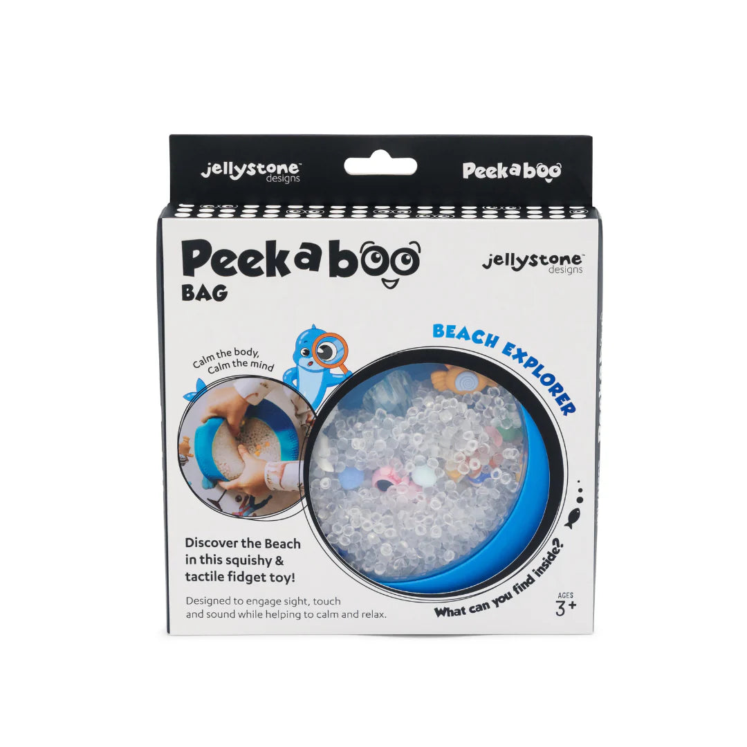 Jellystone | Peekaboo Sensory Bag - Beach