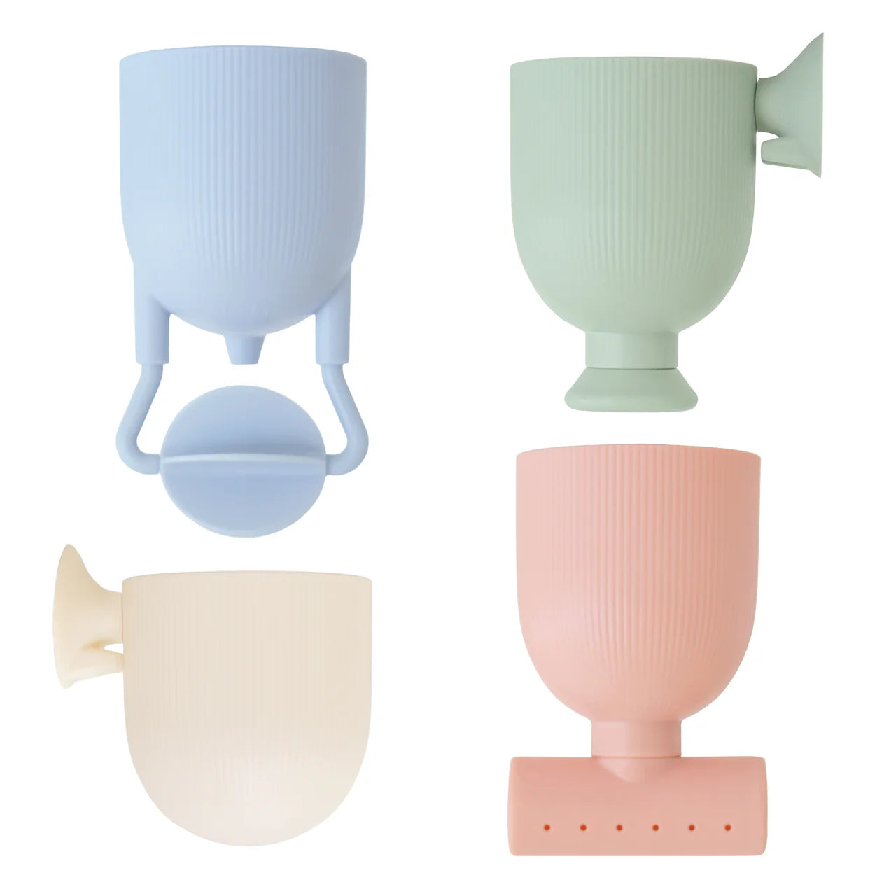Mushie | Silicone Pour & Play Bath Set