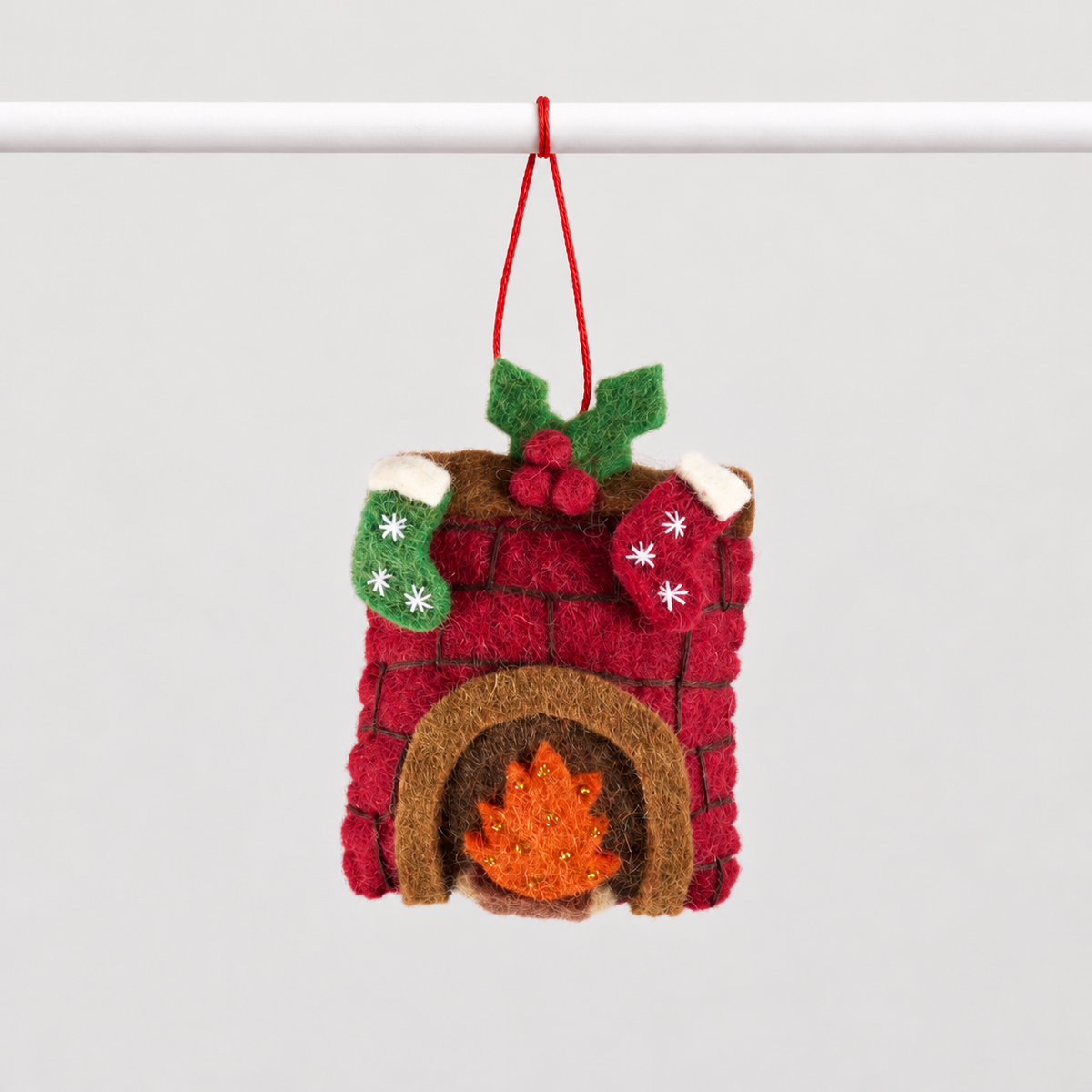 Pashom | Hanging Decoration - Christmas Fireplace
