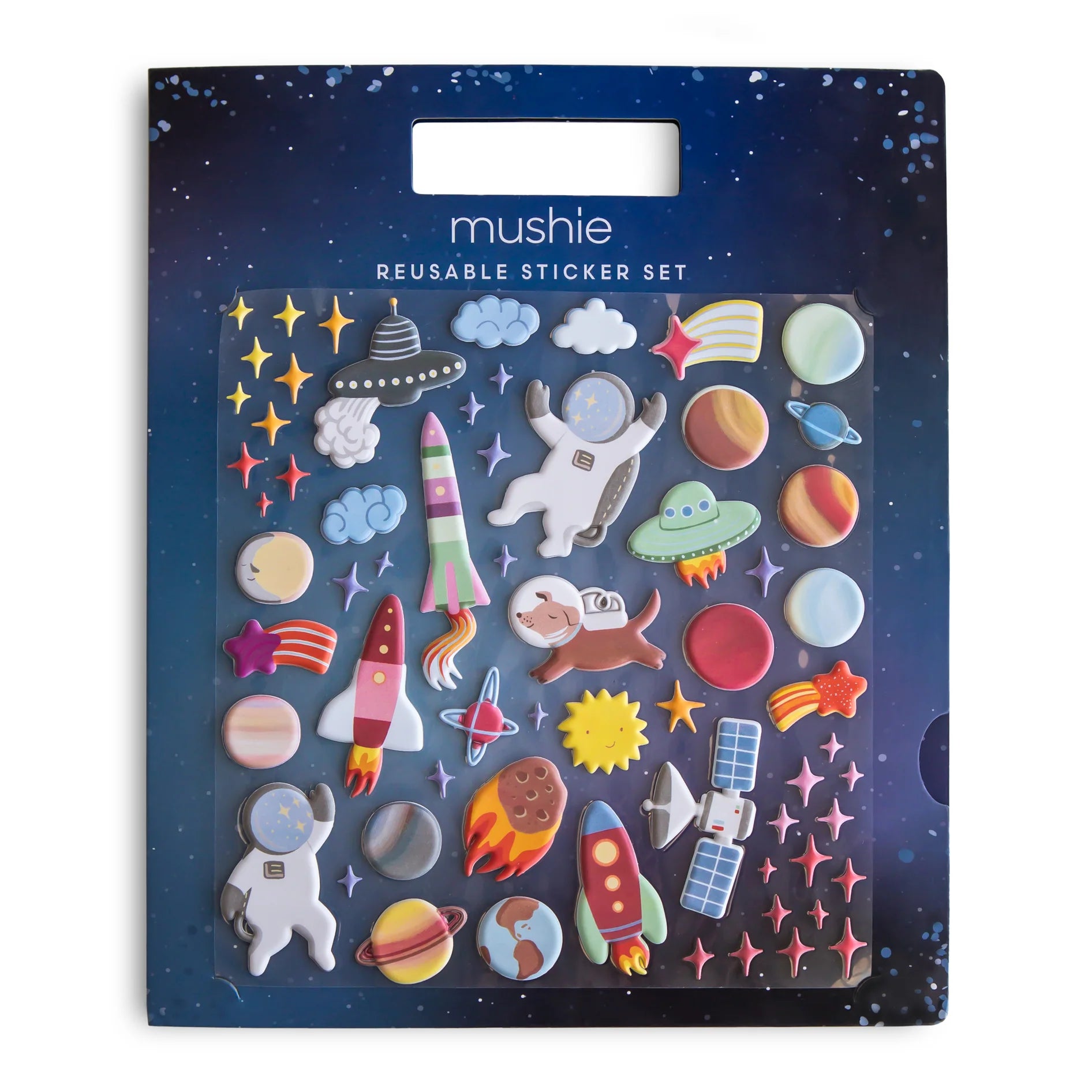 Mushie | Reusable Sticker Set - Space